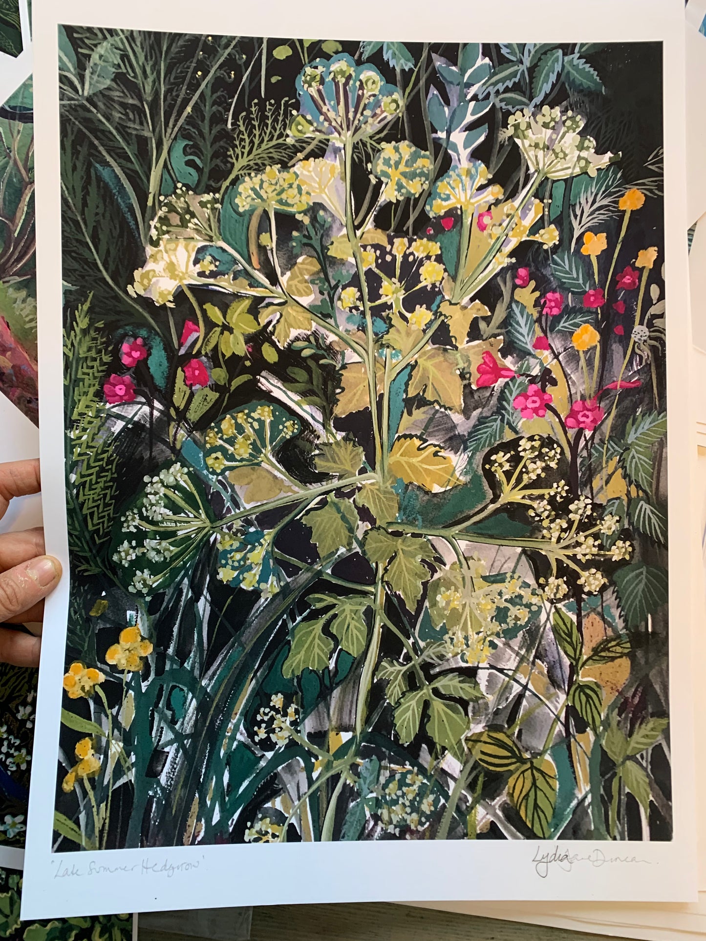 Spring Hedgerow
