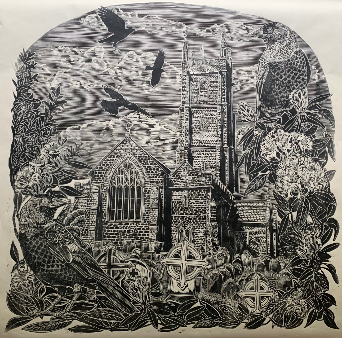 Jackdaws, Stoke Church
