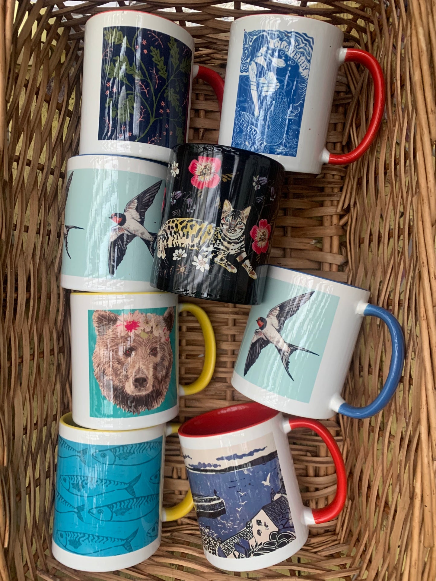 Printed mugs